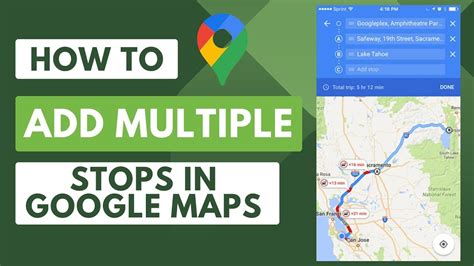 add multiple stops on google maps